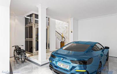 Thiết kế thi công nội thất căn liền kề Văn Phú